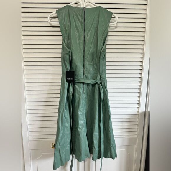 Women's Simply Vera Vera Wang Faux-Leather Dress - Picture 5 of 5